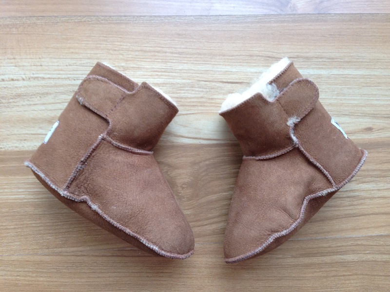 sheepskin baby shoes